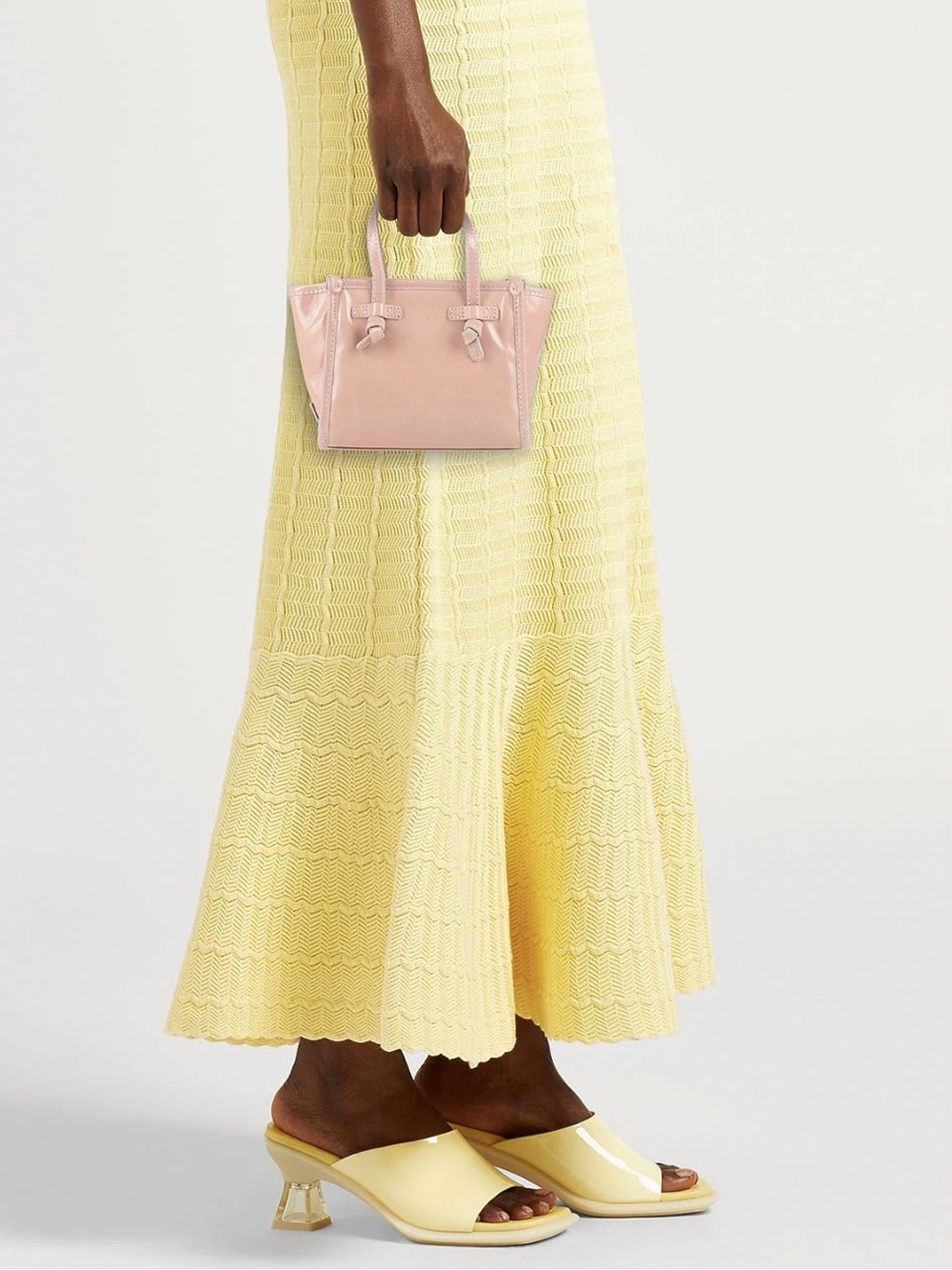 Gianni Chiarini Miss Marcella Mini Leather Shoulder Bag